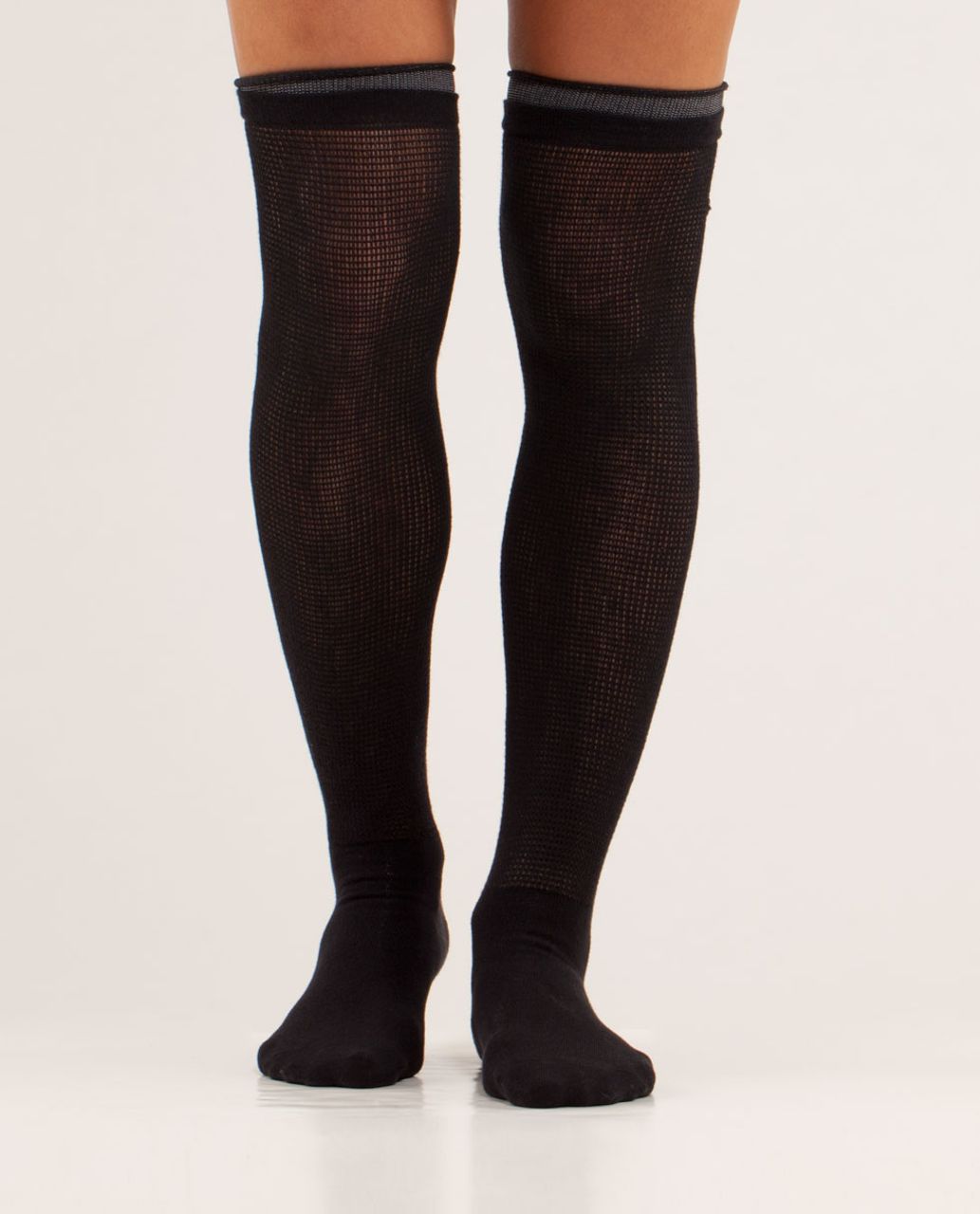 Lululemon Savasana Sock - Black / Silver Slate