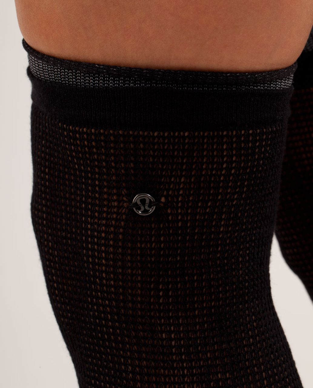 Lululemon Savasana Sock - Black / Silver Slate