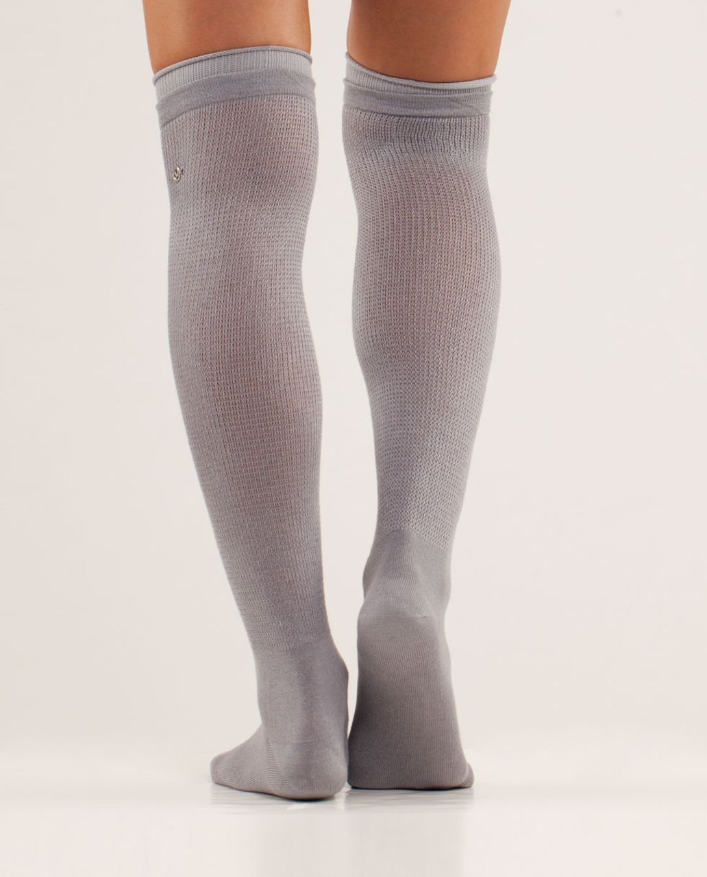 Lululemon Savasana Sock - Silver Slate / Polar Cream