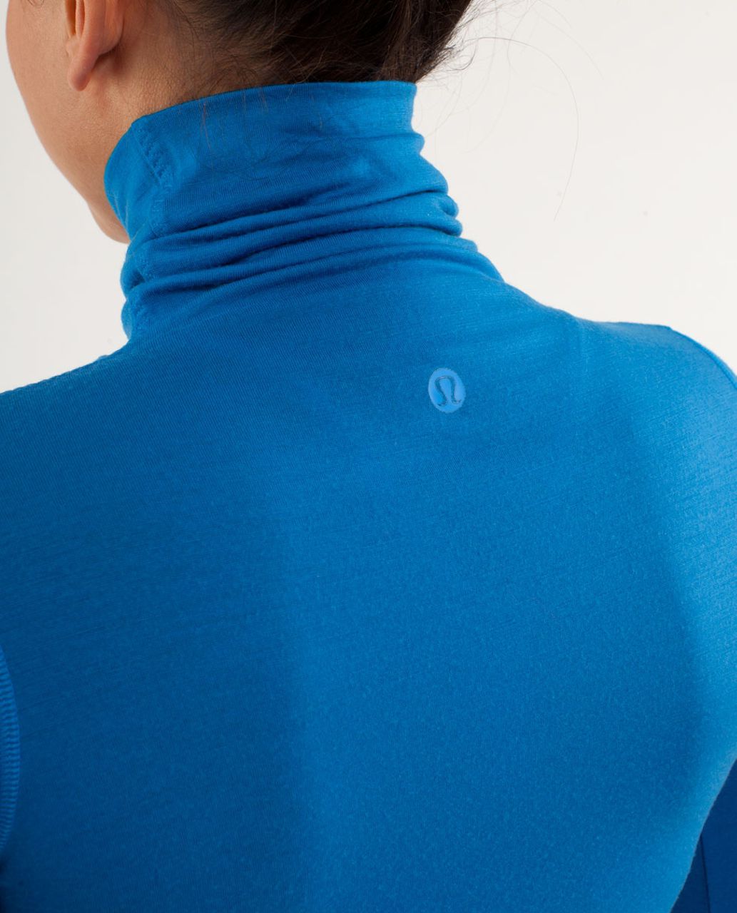 Lululemon St Moritz Jersey *Merino Wool - Beaming Blue / Black