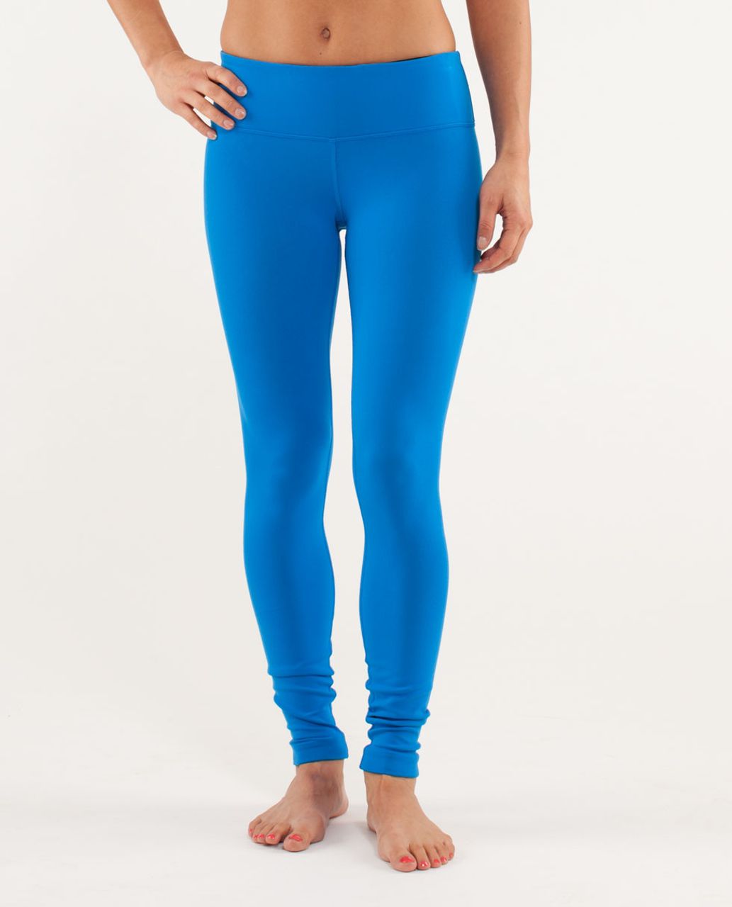 Lululemon Wunder Under Pant *Reversible - Beaming Blue / Black