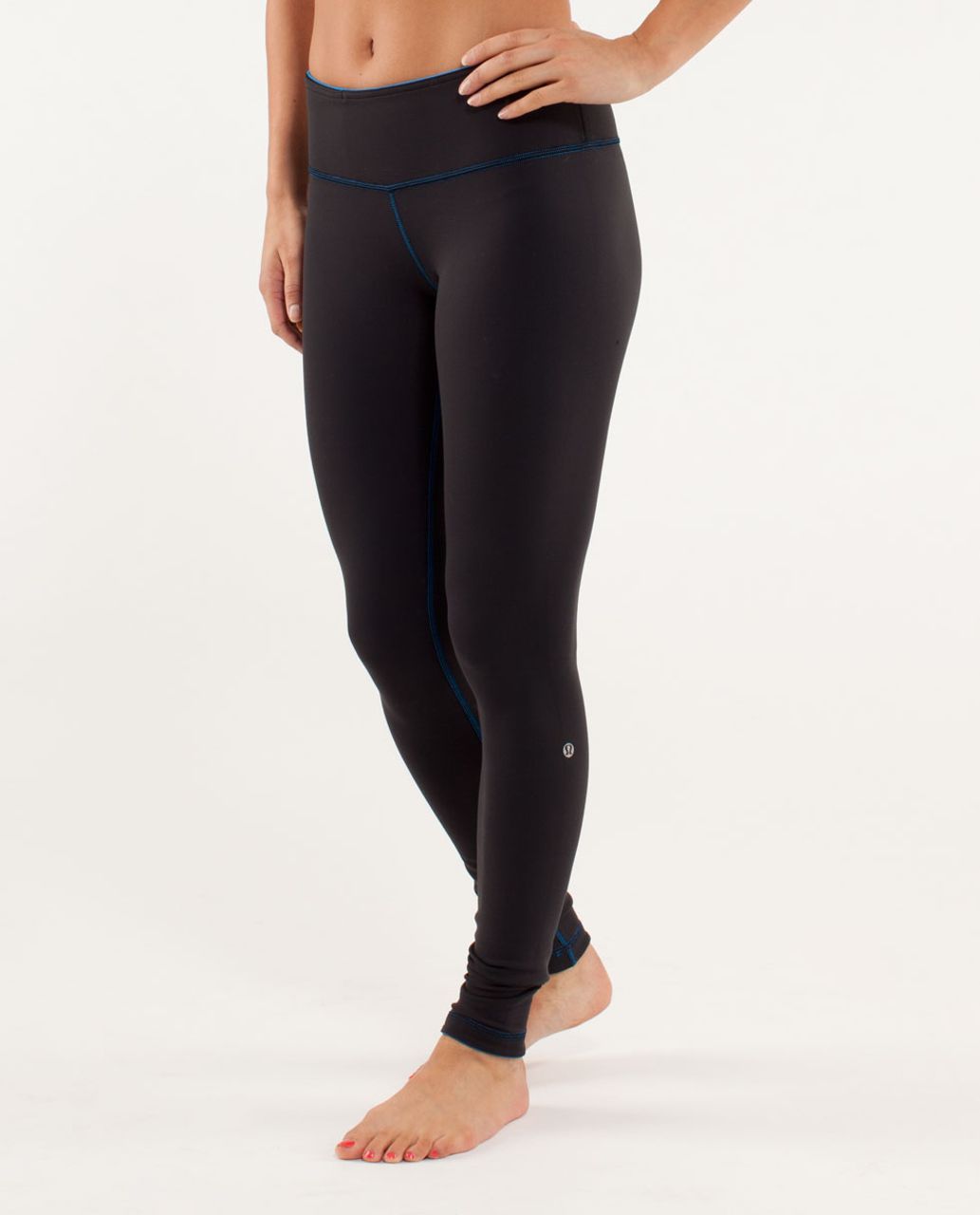 Lululemon Wunder Under Pant *Reversible - Beaming Blue / Black