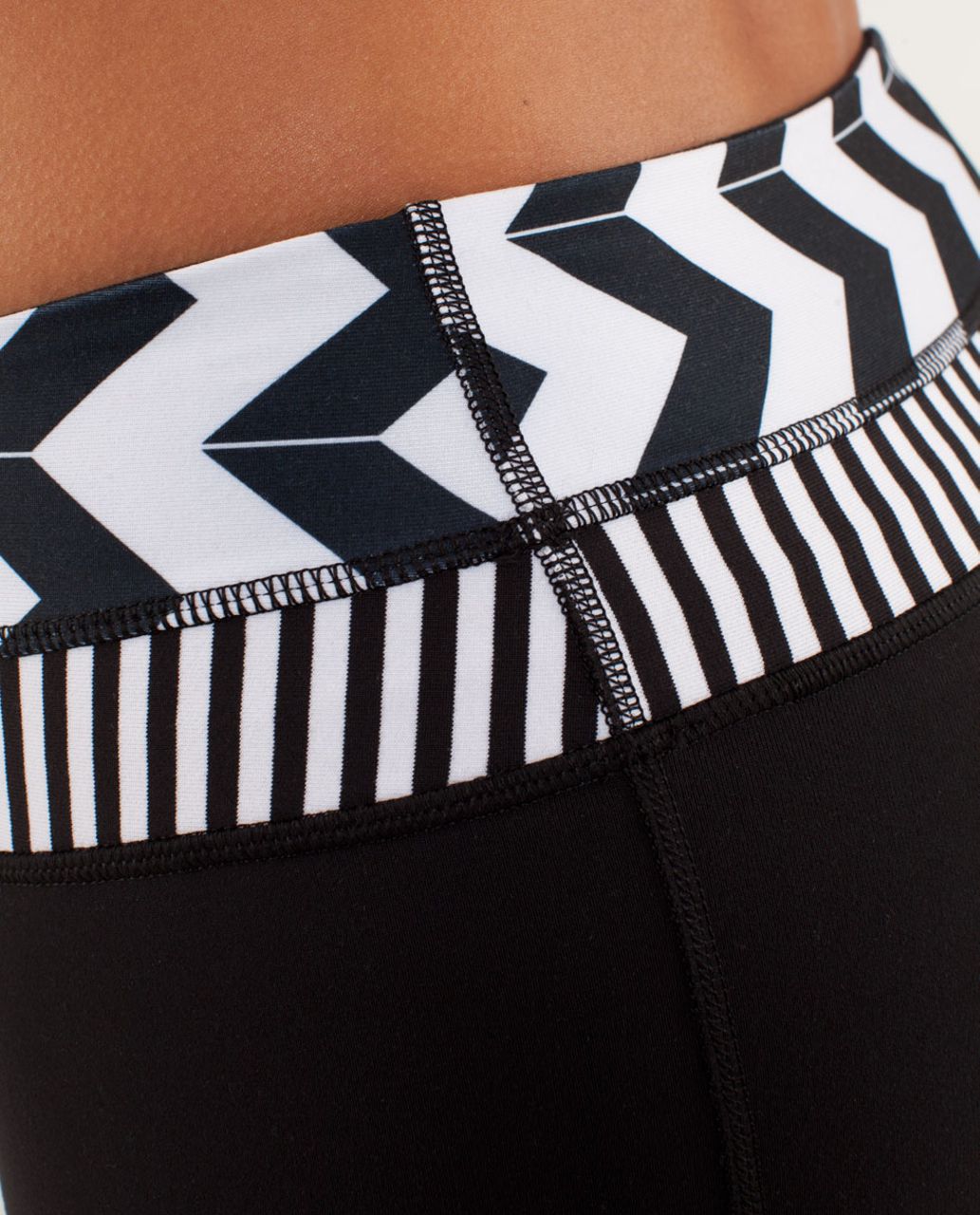 Lululemon Groove Pant *Slim (Tall) - Black / Arrow Chevron White Black / Classic Stripe Black And White