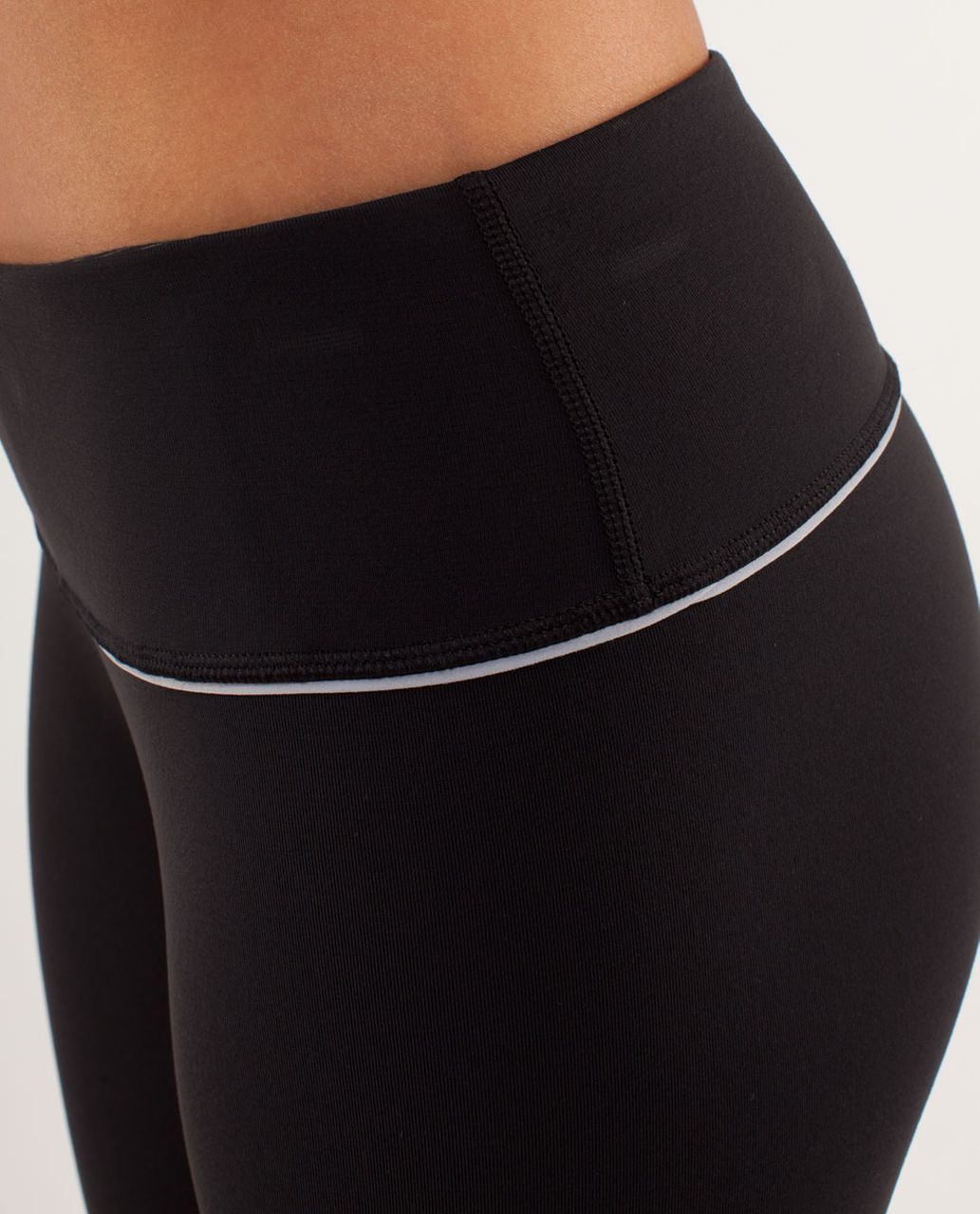 Lululemon Wunder Under Pant *Silver - Black / Silver Slate