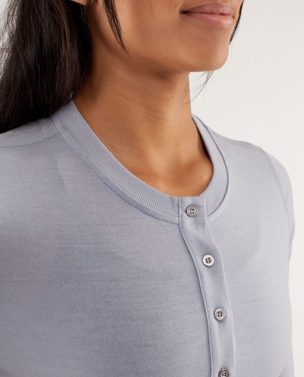 Lululemon Fireplace Jersey *Merino Wool - Silver Slate