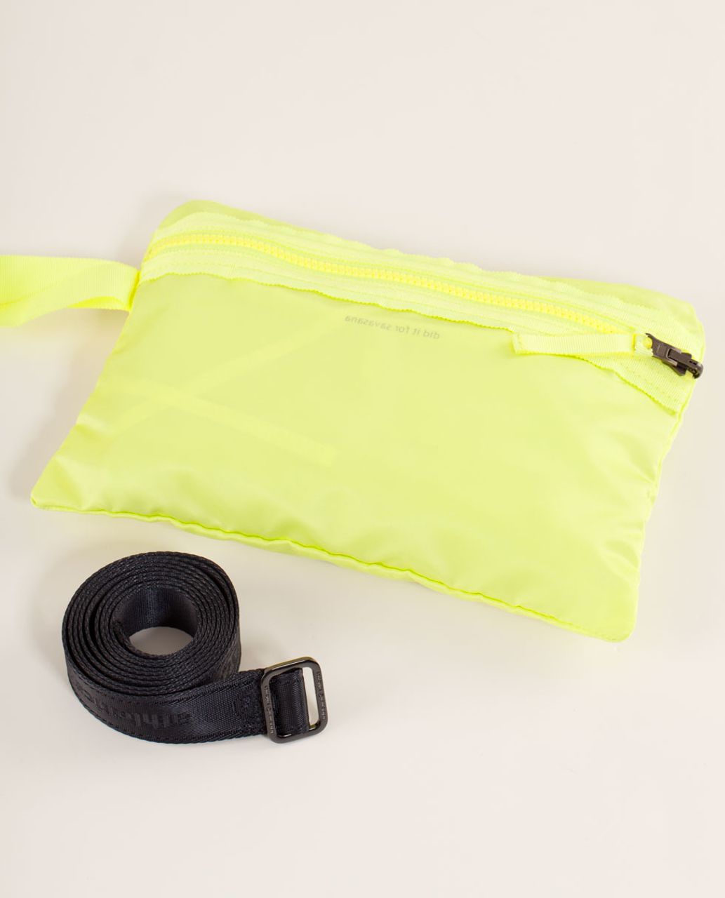 Lululemon Post Savasana Tote - Clarity Yellow / Deep Coal