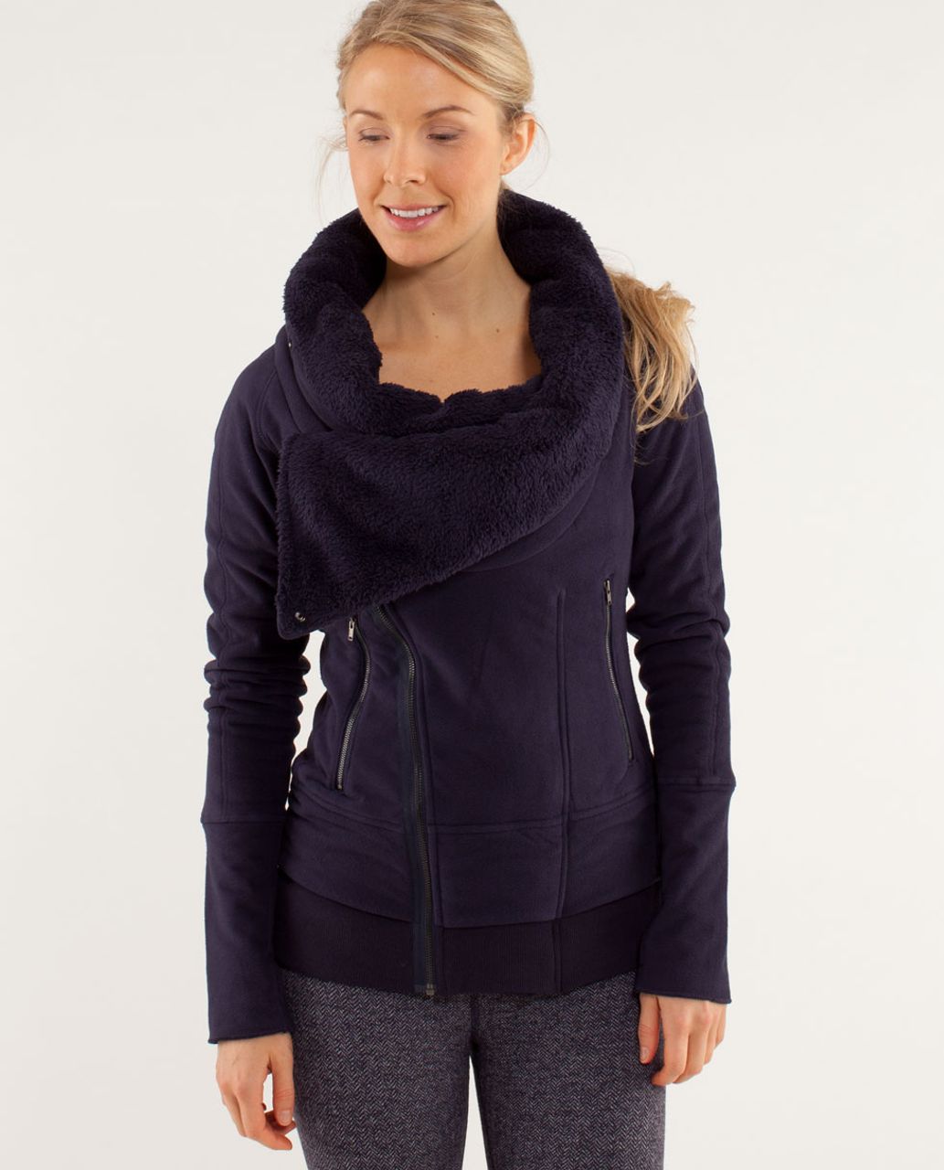 Lululemon Off The Mat Jacket - Black Swan