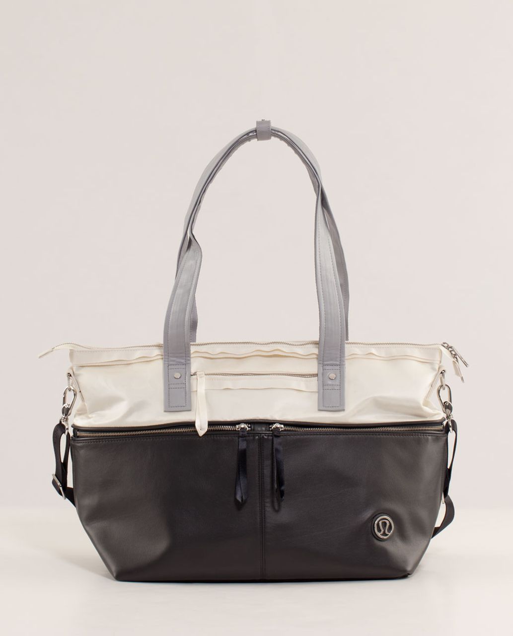 Lululemon Take Me With You Tote - Laceoflage Emboss Polar Cream / Deep Coal / Silver Slate