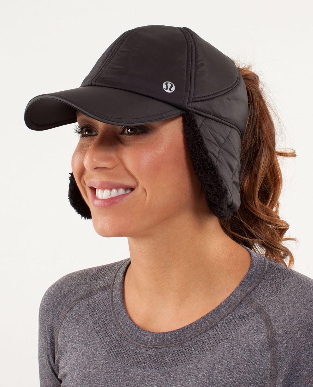 Black Lululemon Cap Hat  International Society of Precision