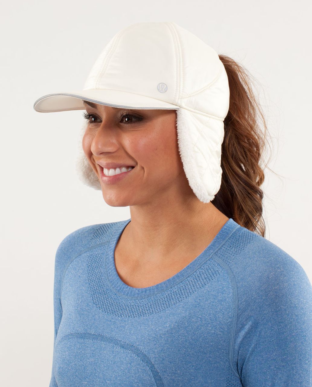 Lululemon What The Fluff Run Hat - Polar Cream