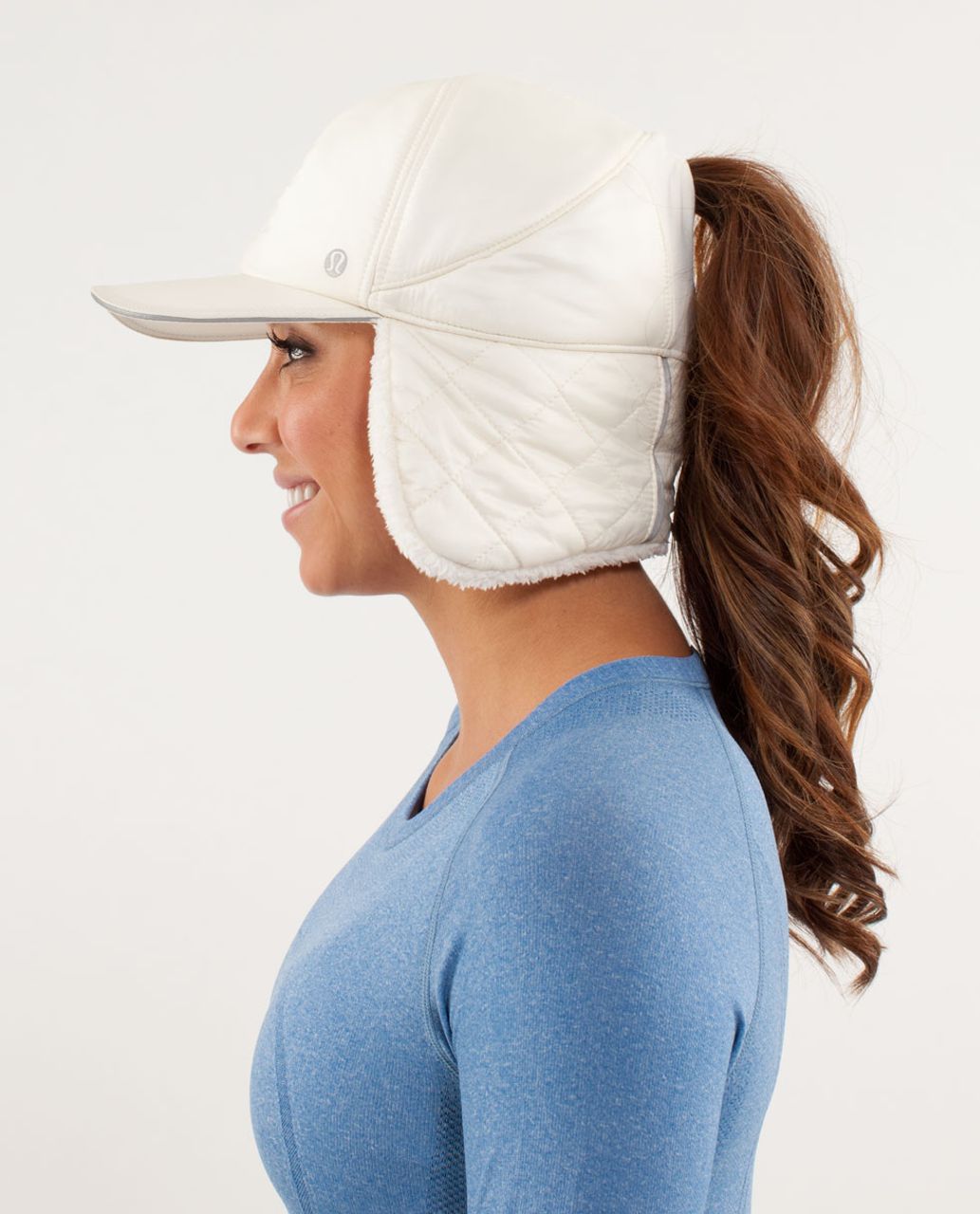 Lululemon What The Fluff Run Hat - Polar Cream