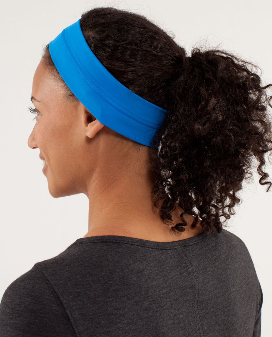 Lululemon Fly Away Tamer Headband - Beaming Blue