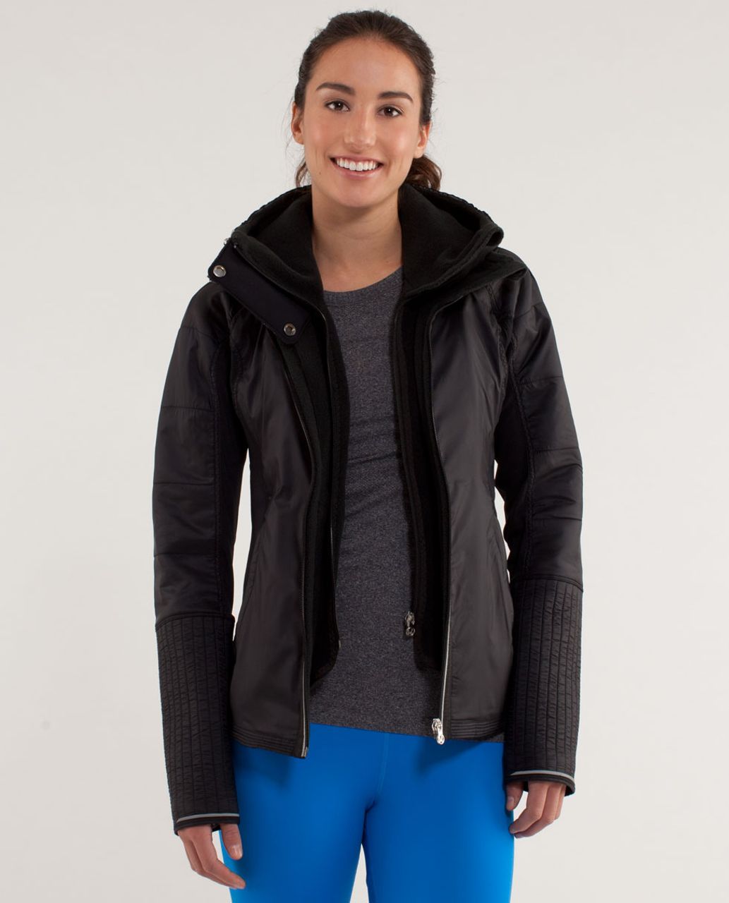 EUC Lululemon women's jacket size 8 Removable Hood