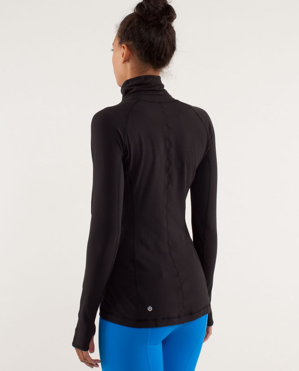 Lululemon Run:  Speedy Turtleneck - Black