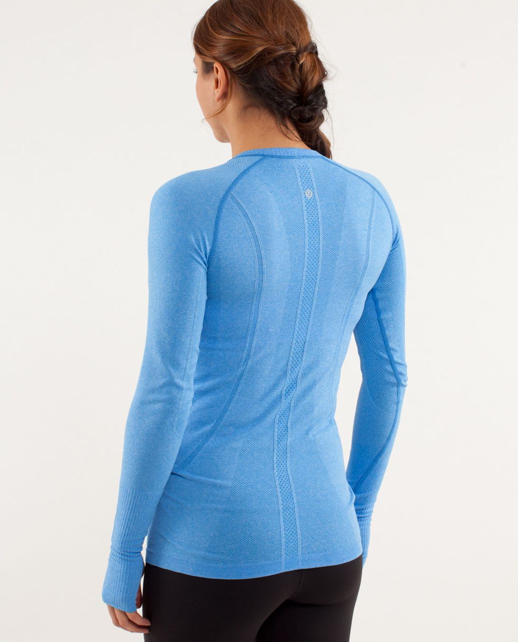 Lululemon Run:  Swiftly Tech Long Sleeve - Beaming Blue