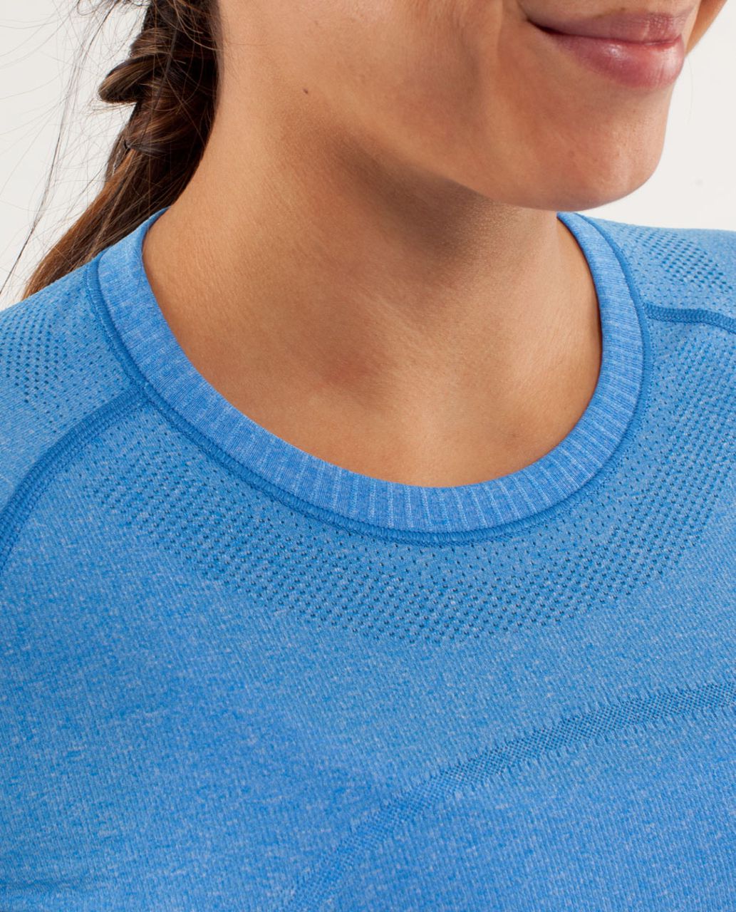 Lululemon Run:  Swiftly Tech Long Sleeve - Beaming Blue