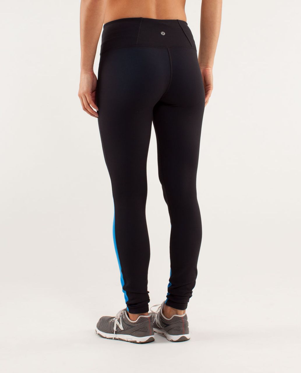 Lululemon Run:  Runder Under Pant - Beaming Blue / Black