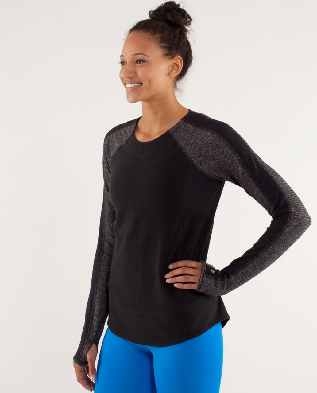 Lululemon Run:  Bold In The Cold Long Sleeve - Black