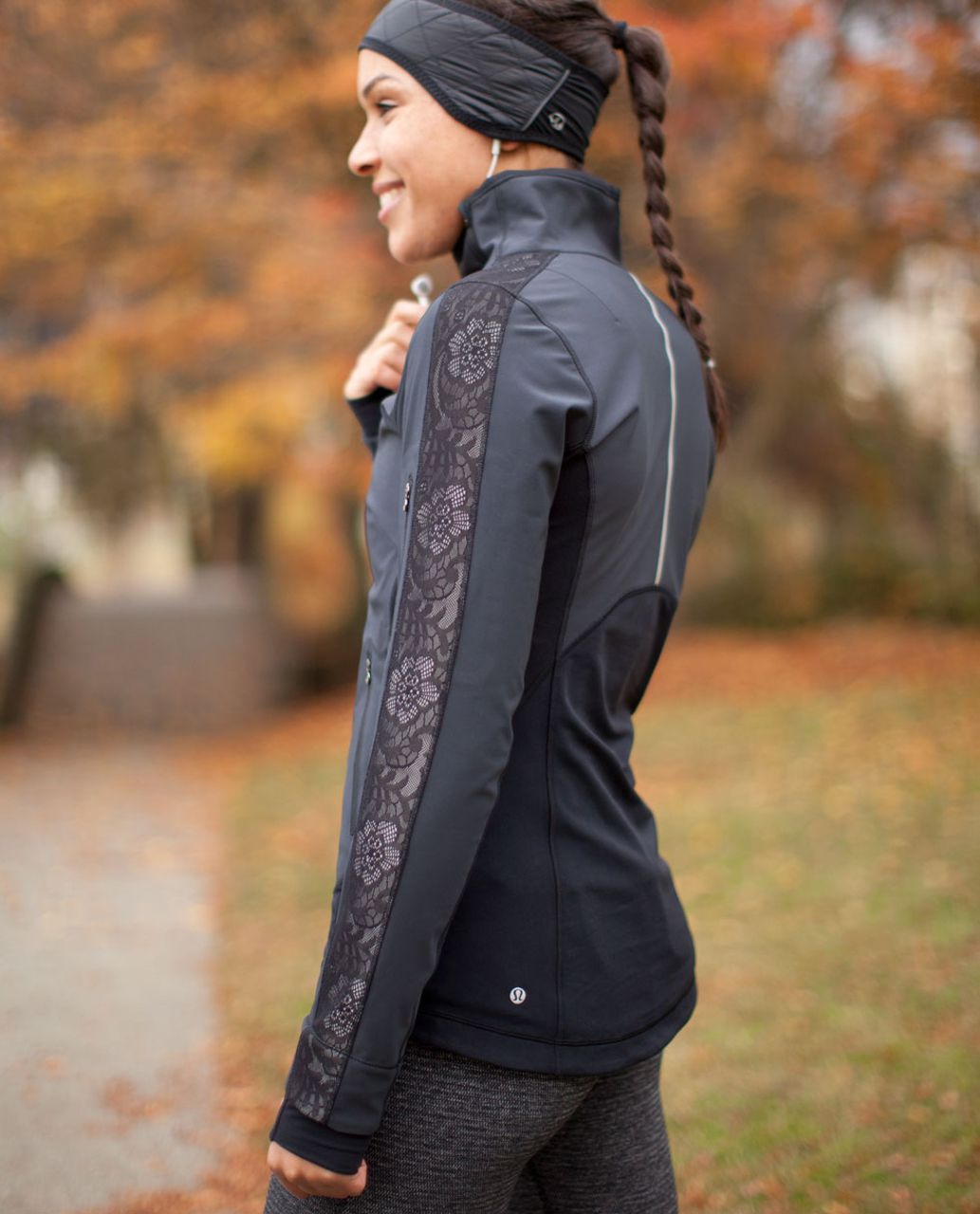 Lululemon Run:  Draft Dodger Jacket - Black