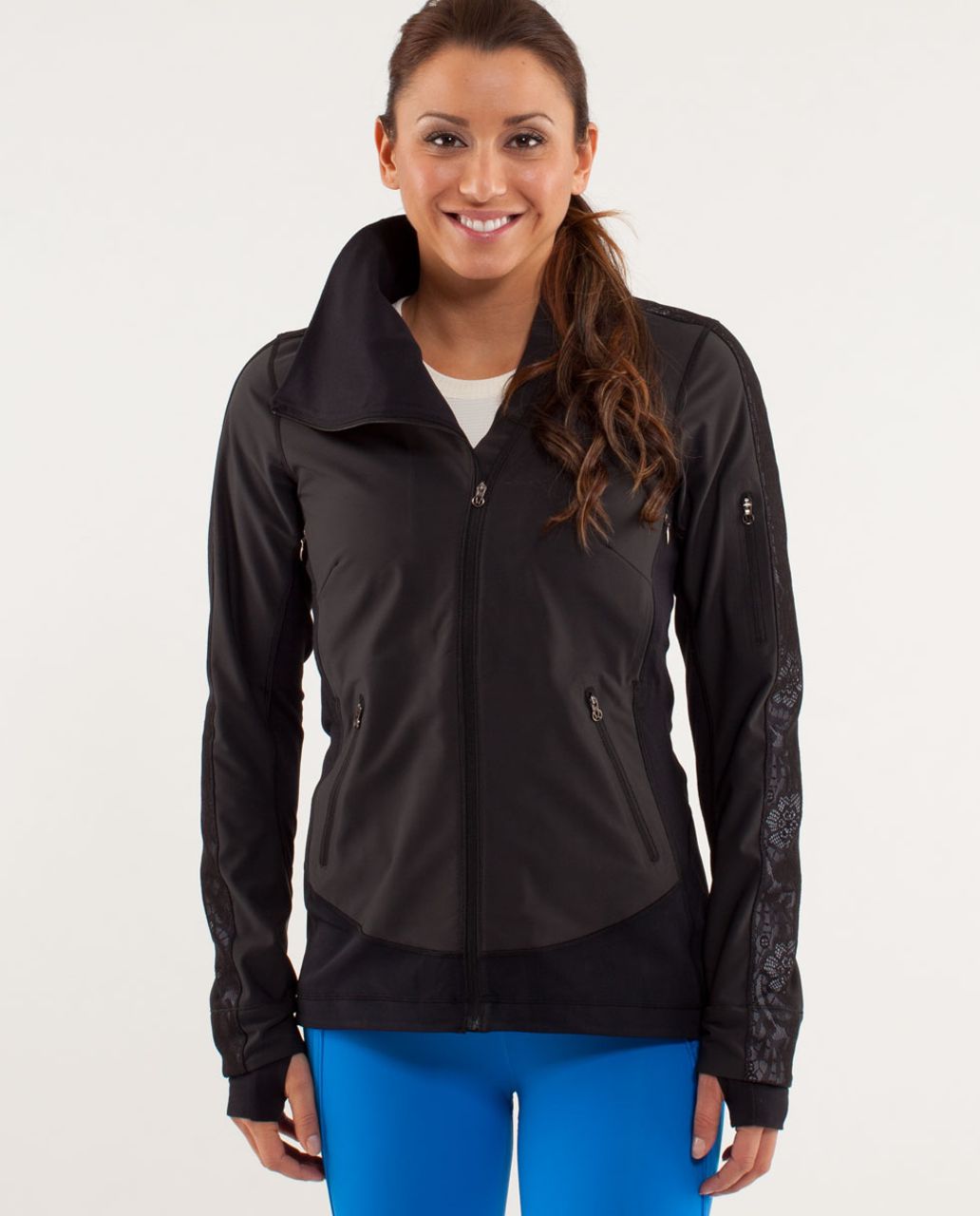 Lululemon Run:  Draft Dodger Jacket - Black