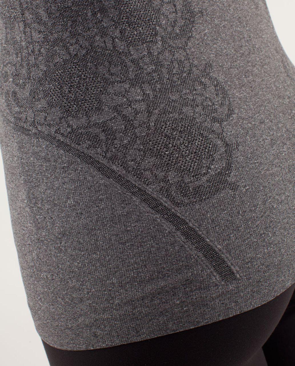 Lululemon Run:  Swiftly Tech Long Sleeve *Lace - Black