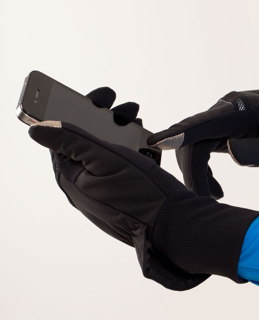 Lululemon Frisky Brisk Run Gloves - Black