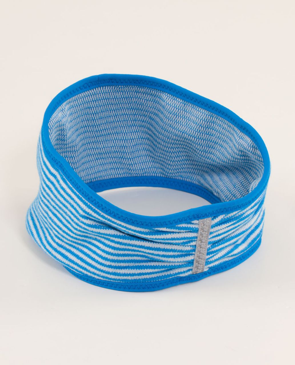 Lululemon Brisk Run Headband - Polar Cream /  Beaming Blue