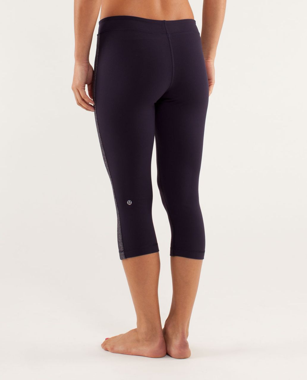 Lululemon Strike Tight - Black Swan / Herringbone Black Swan / Slope Stripe Heathered Raspberry Glo Light / Raspber