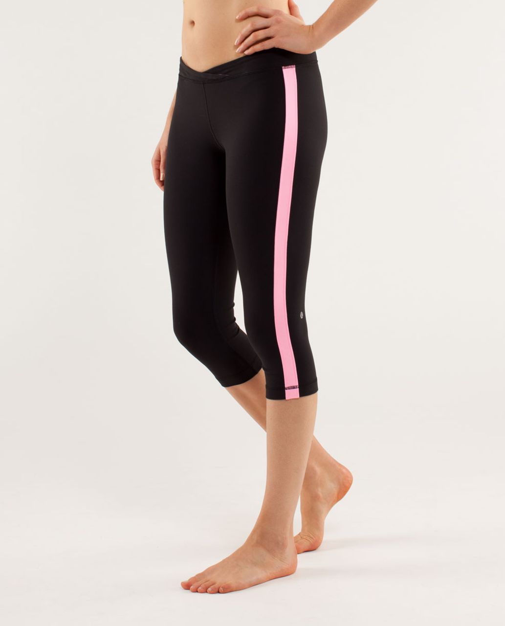 Lululemon Strike Tight - Black / Pink Shell