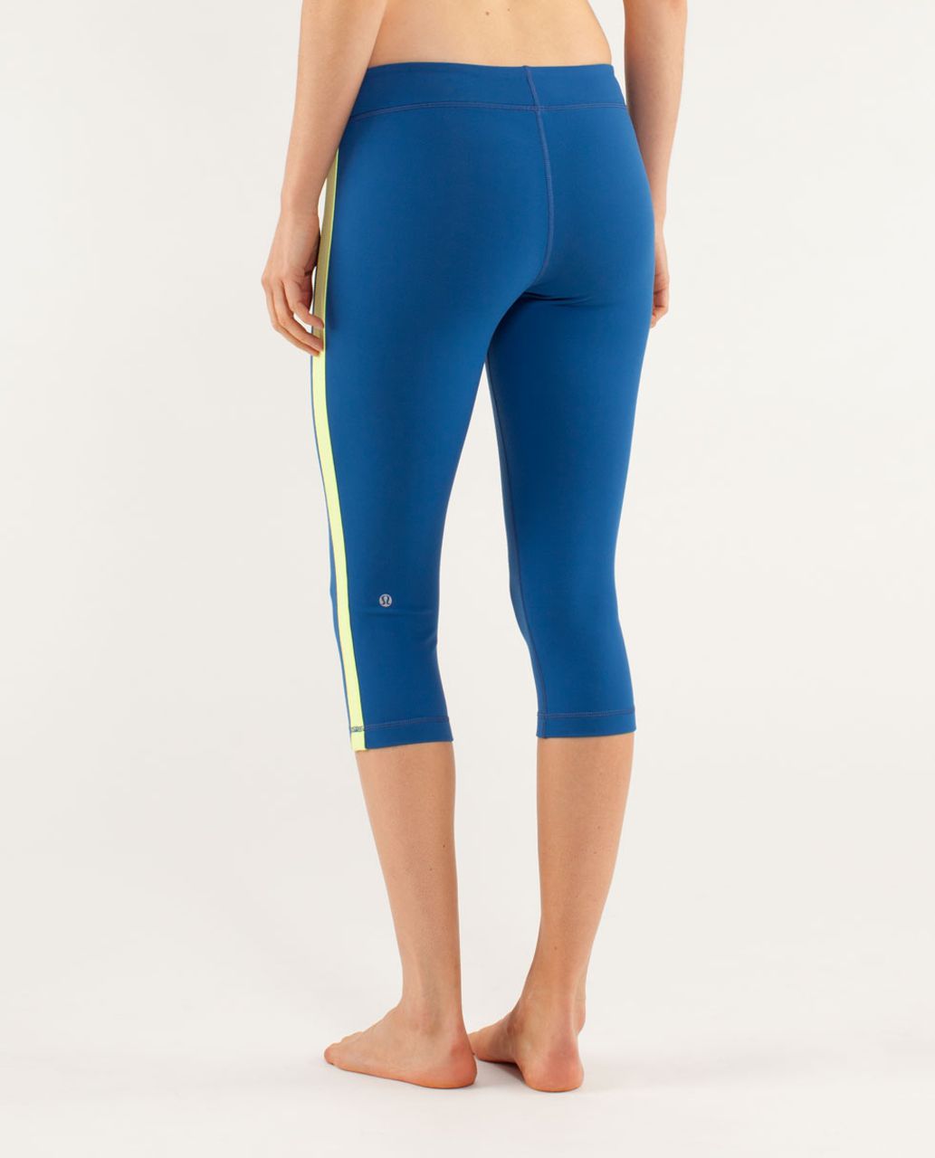 Lululemon Strike Tight - Limitless Blue / Clarity Yellow / Wee Are From Space Polar Cream Clarity Yellow