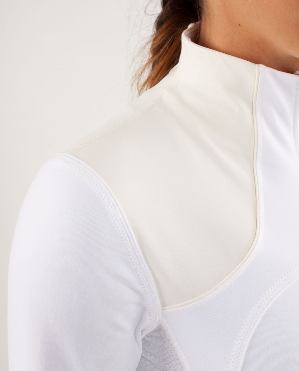 Lululemon Forme Jacket *Brushed - White / Polar Cream