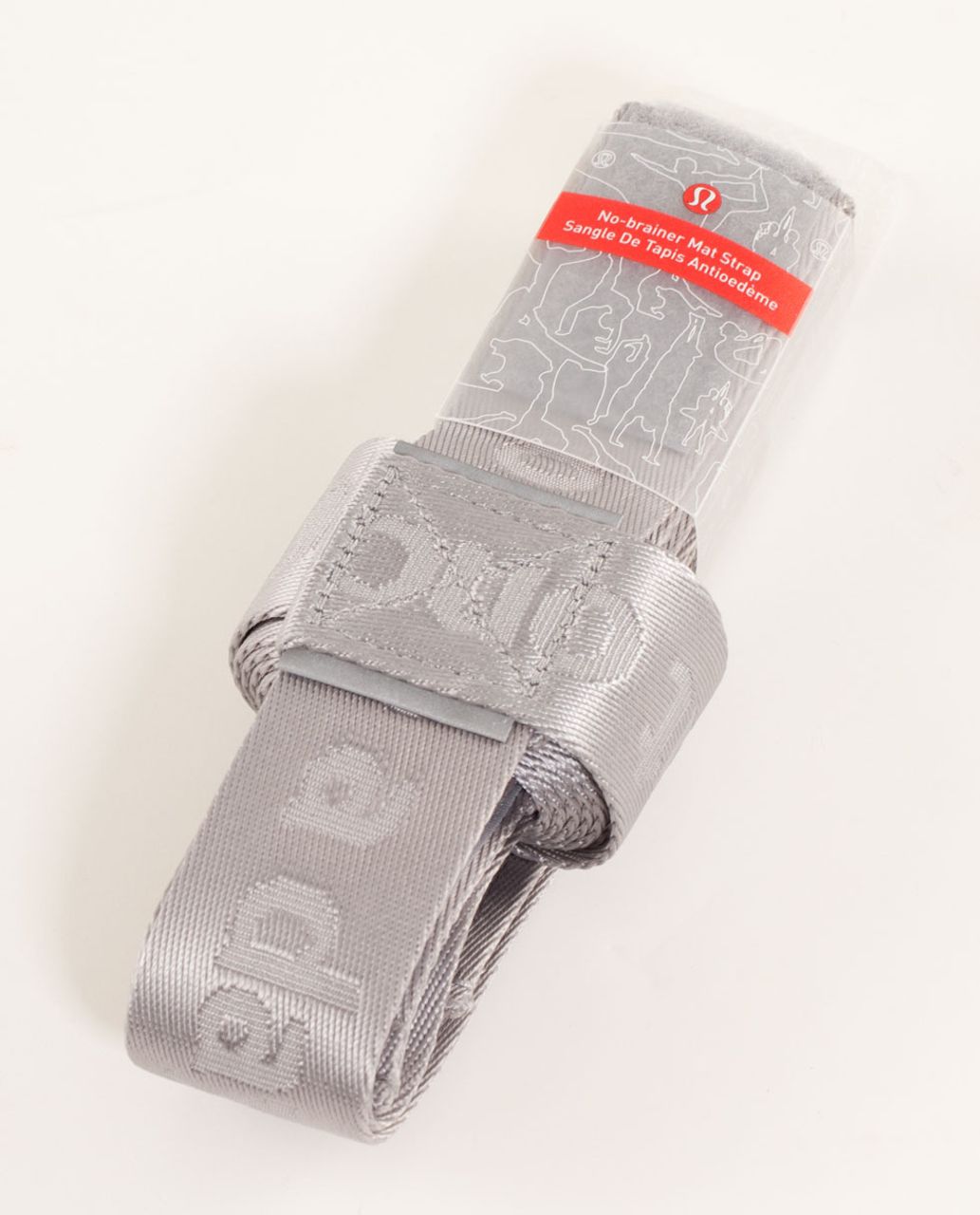 Lululemon No-Brainer Mat Strap - Silver Slate - lulu fanatics