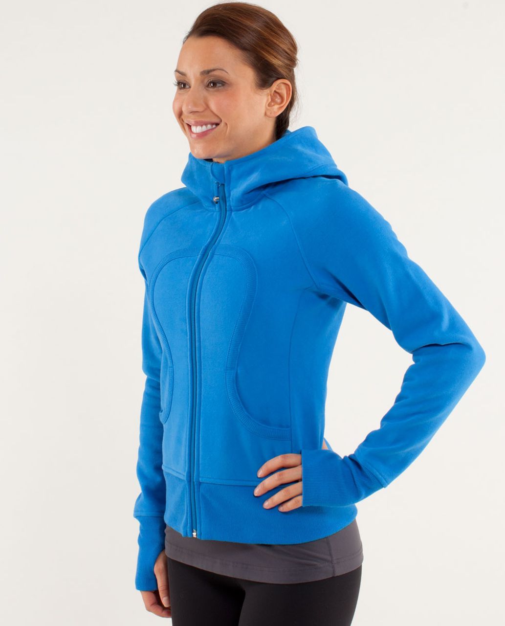 Lululemon Scuba Hoodie *Stretch - Wee Are From Space Printed Polar Cream  Beaming Blue - lulu fanatics