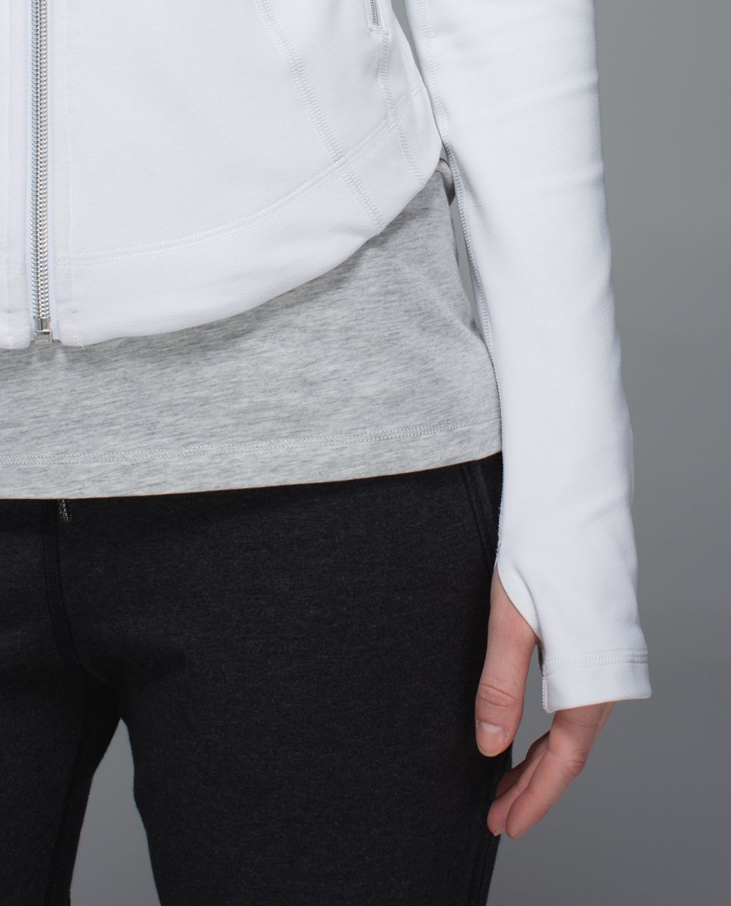 Lululemon Shape Jacket *Silver - White