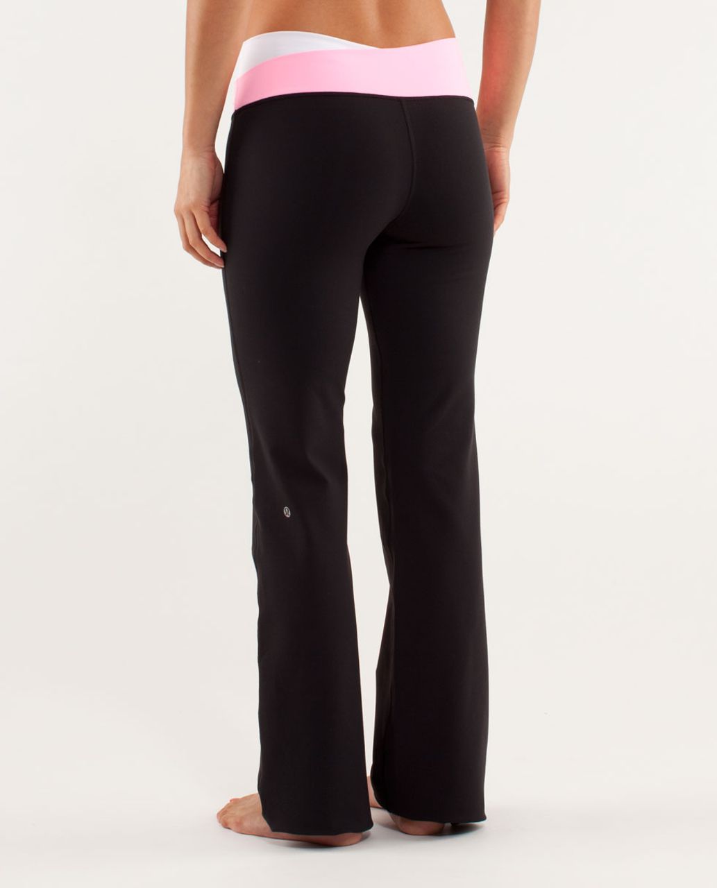 Lululemon Astro Pant (Regular) - Black / White / Pink Shell - lulu fanatics