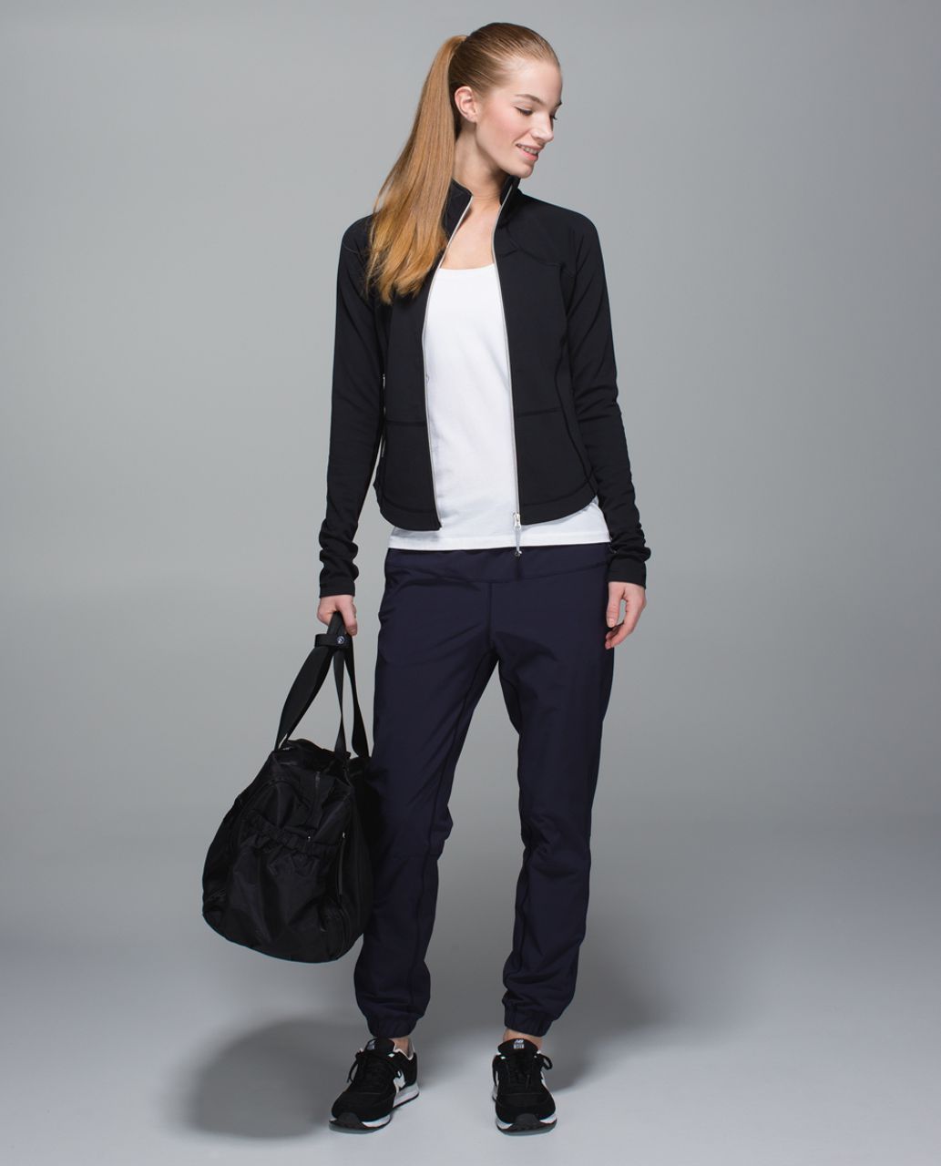 Lululemon Shape Jacket *Silver - Black