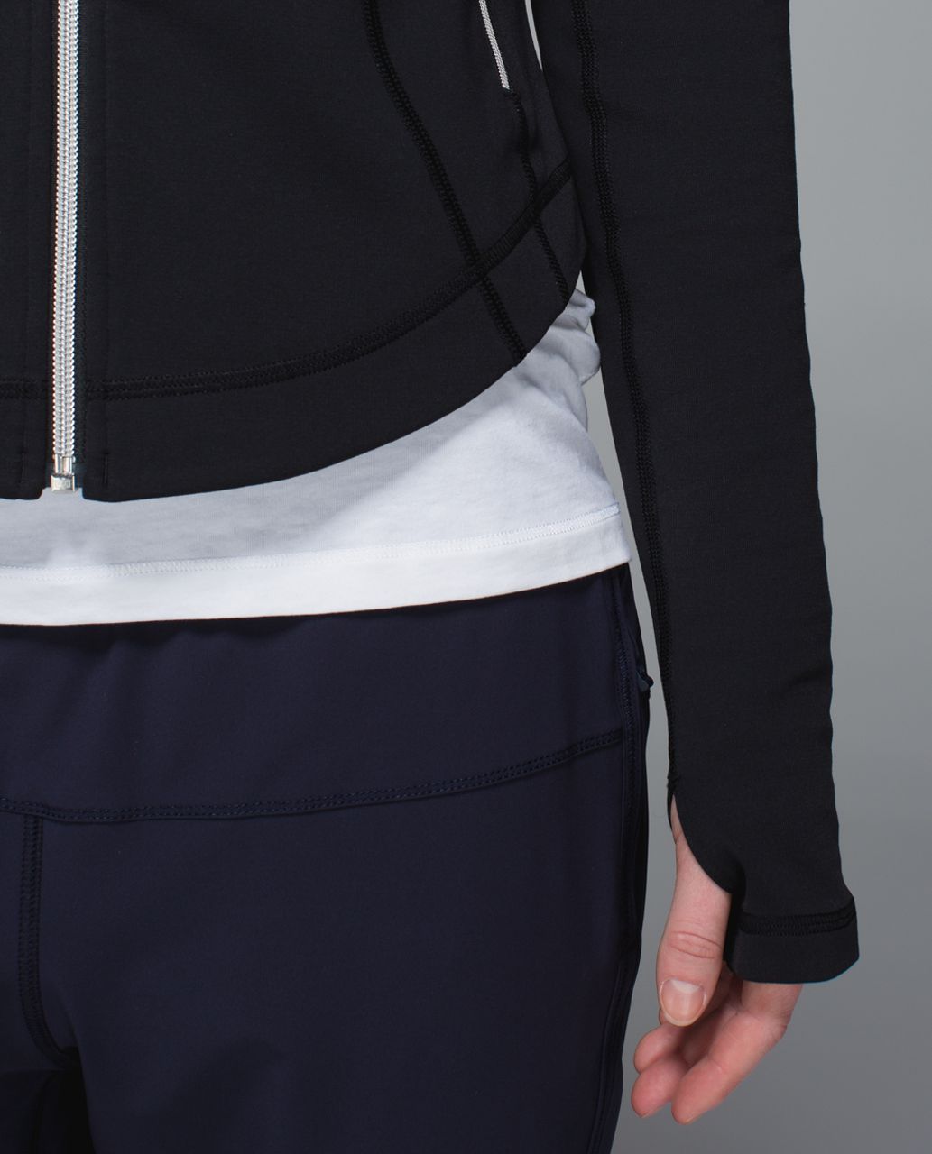 Lululemon Shape Jacket *Silver - Black