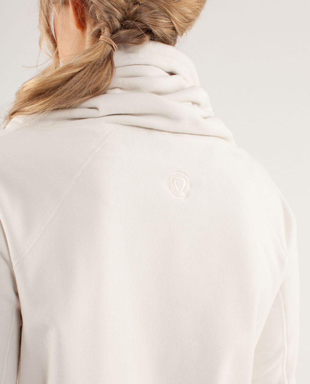 Lululemon Don't Hurry Be Happy Pullover - Polar Cream