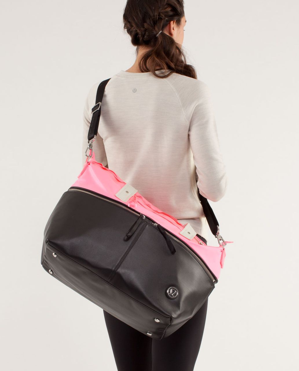 Lululemon Take Me With You Tote - Pink Shell / Black