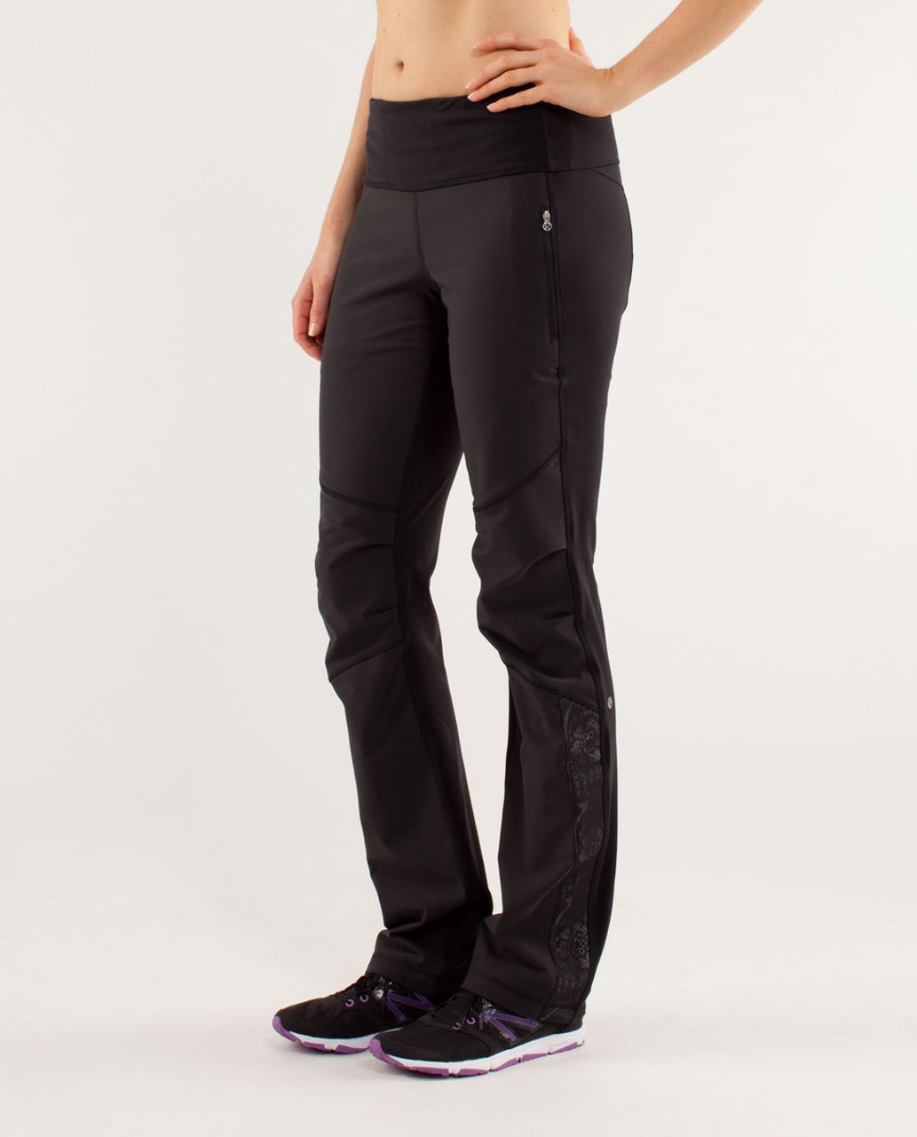 Lululemon Run:  Bold In The Cold Pant - Black