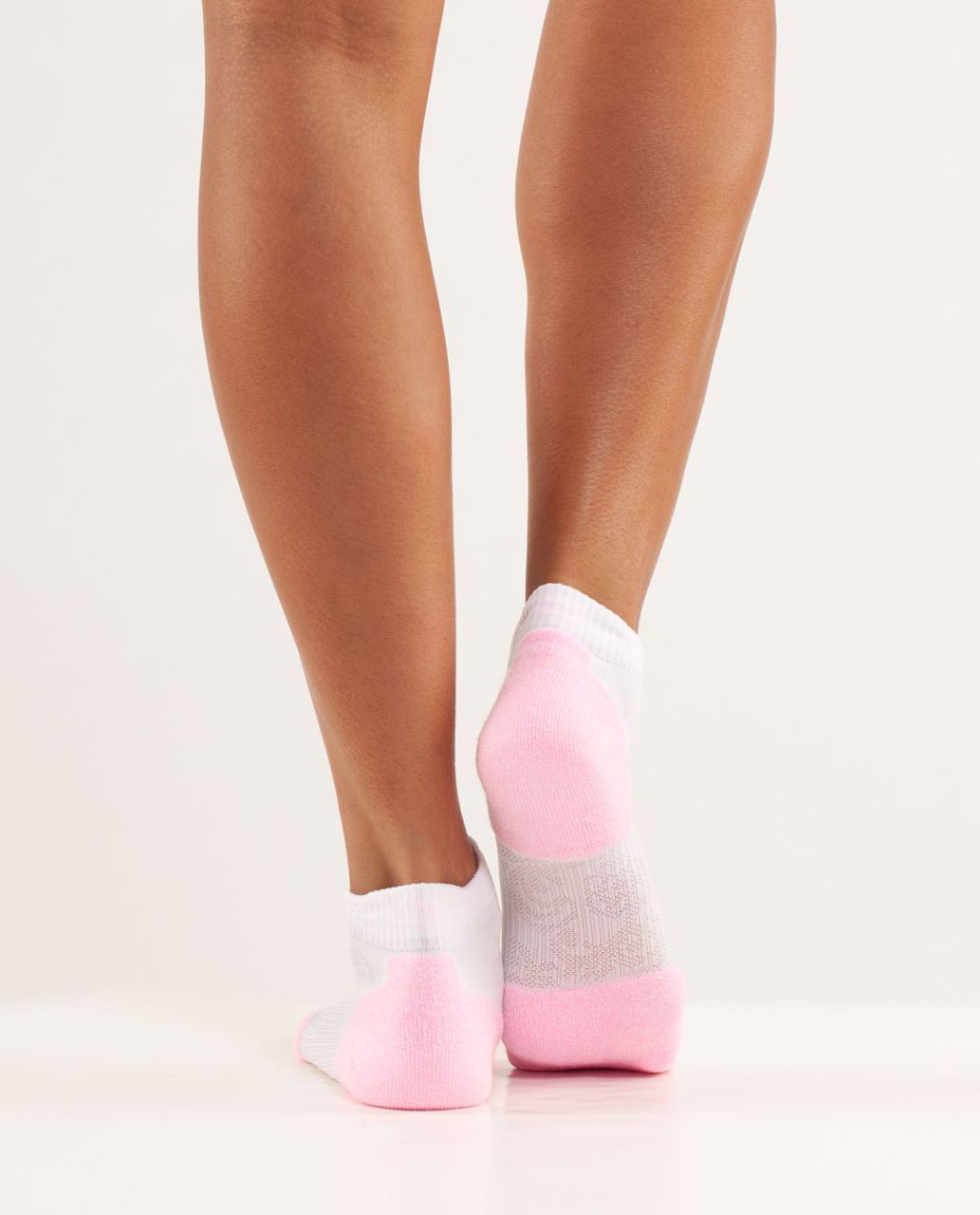 Lululemon Women's Ultimate Padded Run Sock - Pink Shell