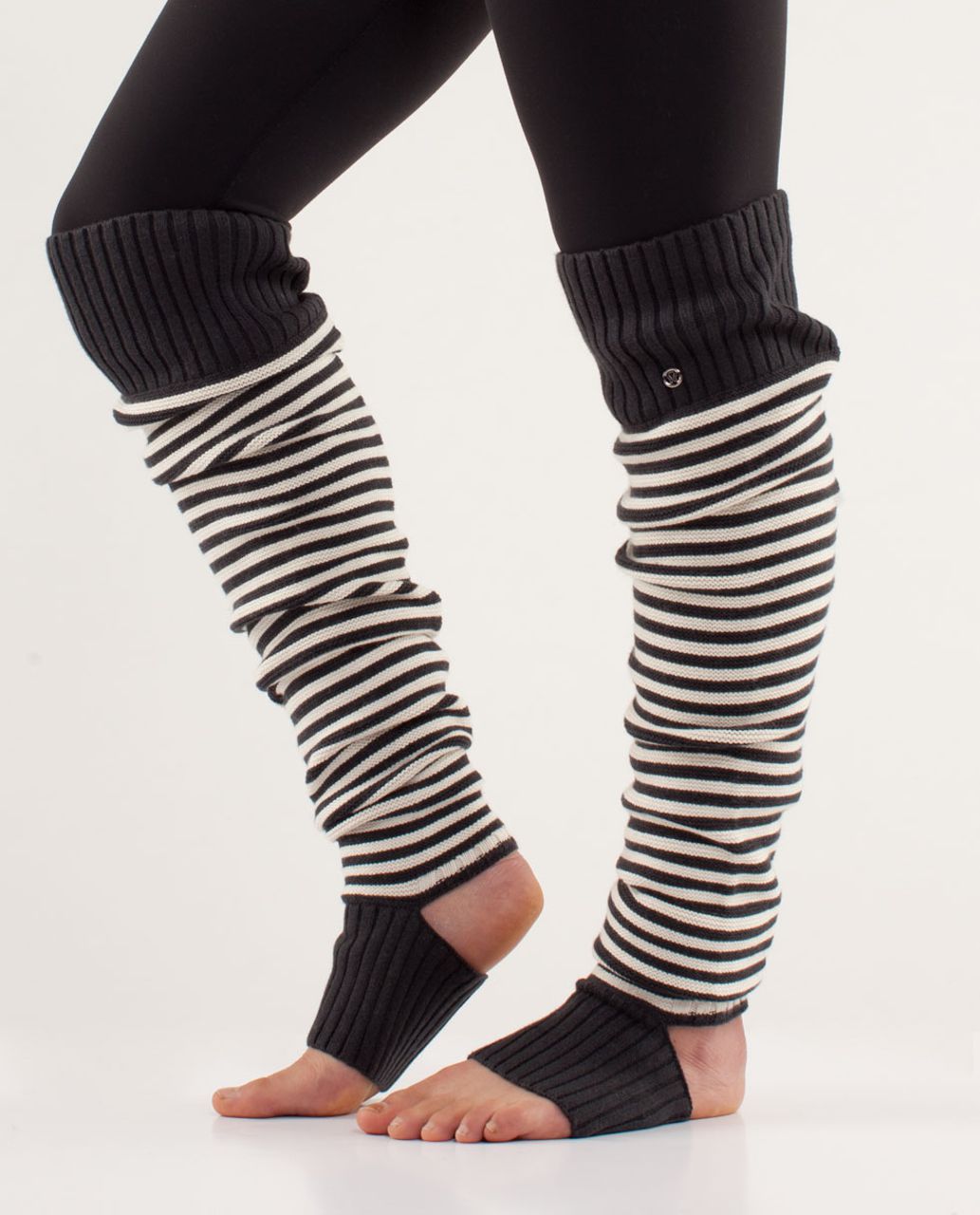 Lululemon Chalet Keep Your Legs Cozy - Polar Cream / Deep Coal