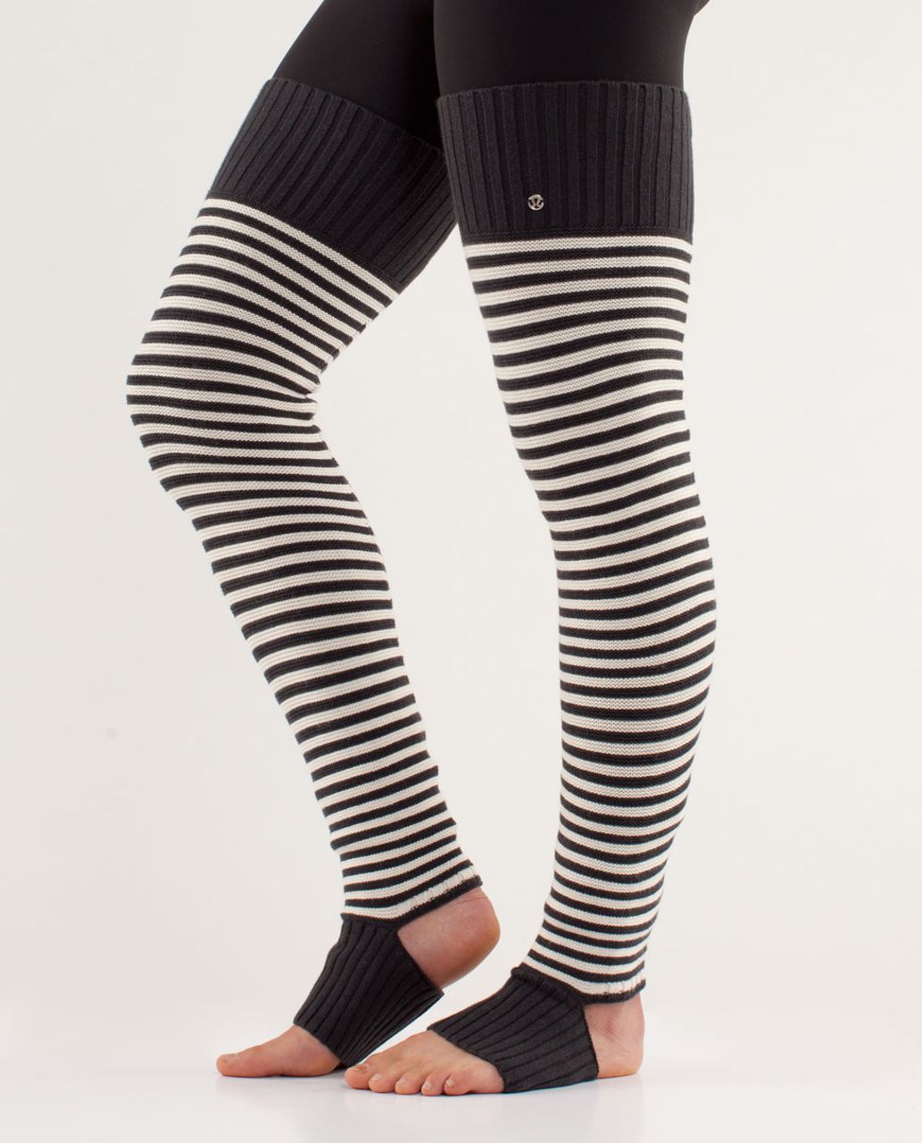 Lululemon Chalet Keep Your Legs Cozy - Polar Cream / Deep Coal