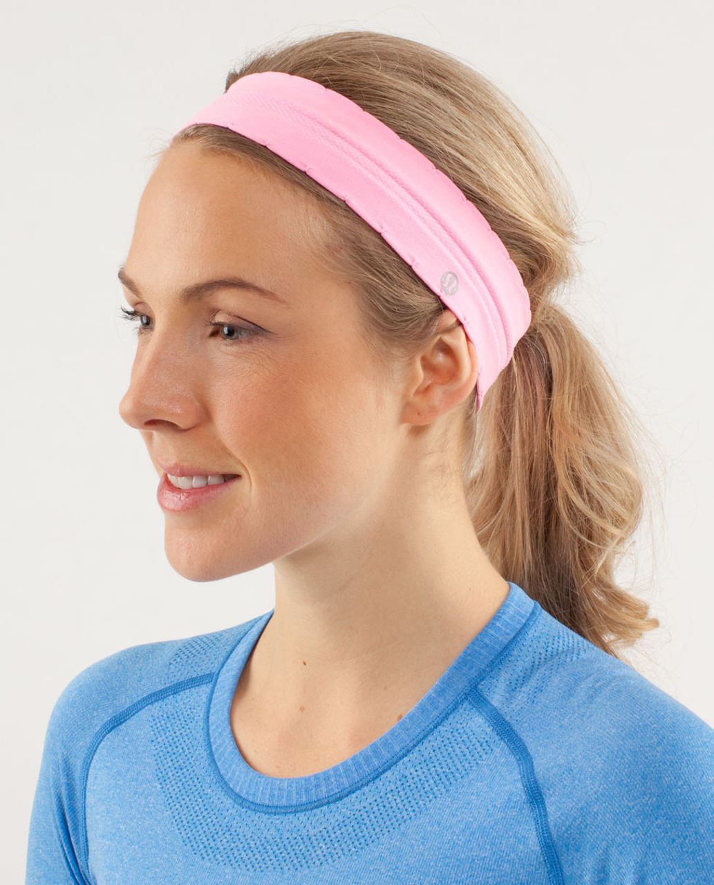 Lululemon Swiftly Headband - Pink Shell