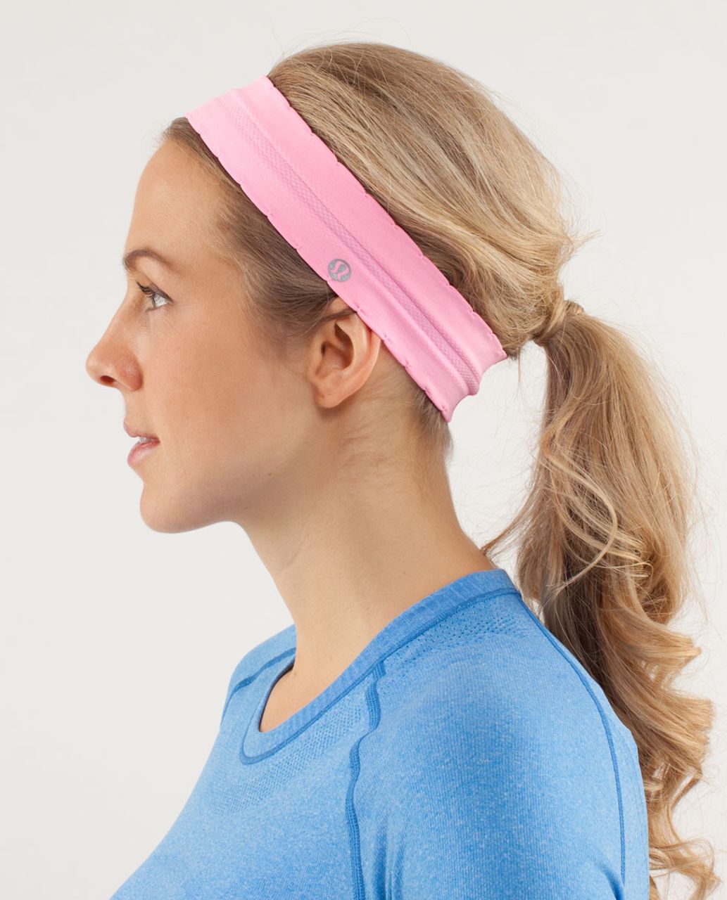 Lululemon Swiftly Headband - Pink Shell