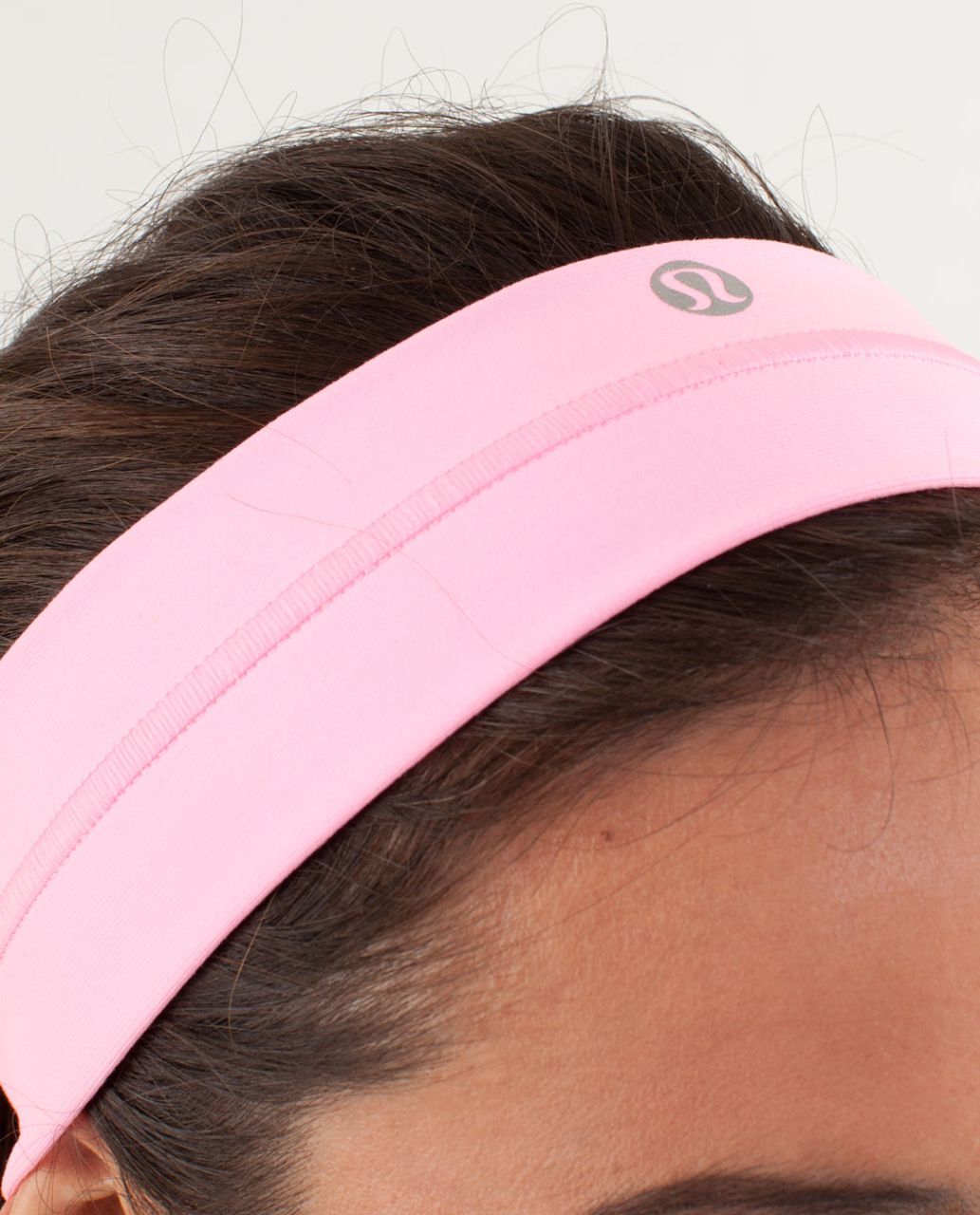 Lululemon Fly Away Tamer Headband - Pink Shell
