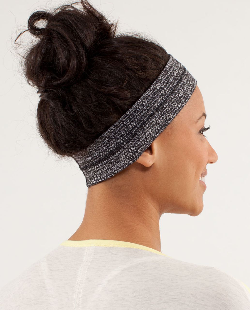 Lululemon Fly Away Tamer Headband *Pique - Black