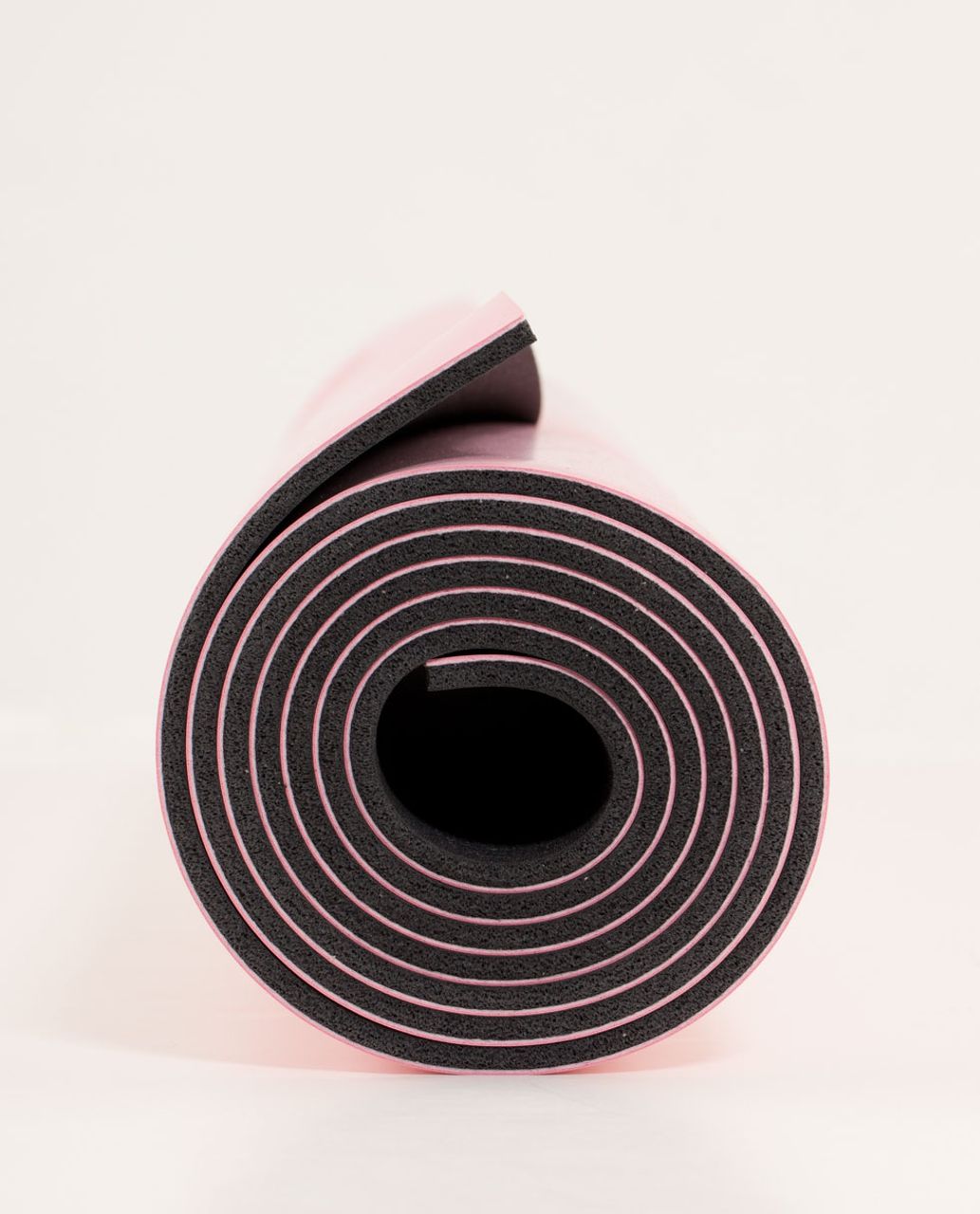 Lululemon The Mat - Pink Shell / Deep Coal