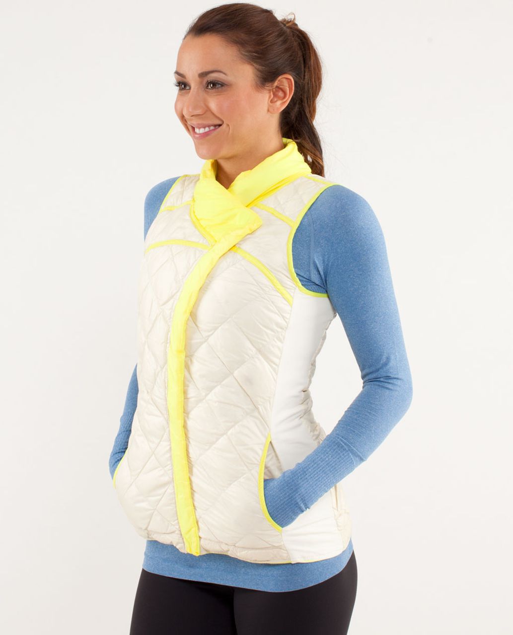 Lululemon What The Fluff Vest - Clarity Yellow