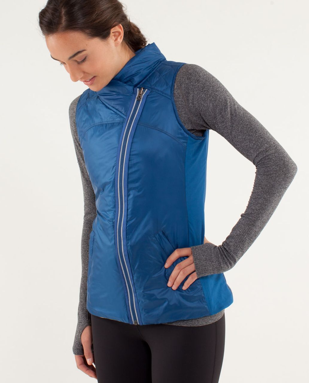 Lululemon What The Fluff Vest - Limitless Blue